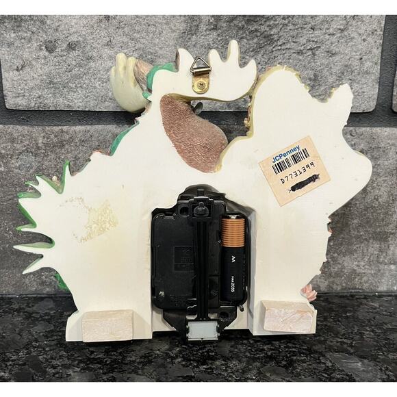 Enesco Moose Creek Crossing “Make Time for Fishin’” Hanging Wall Clock - Picture 3 of 3